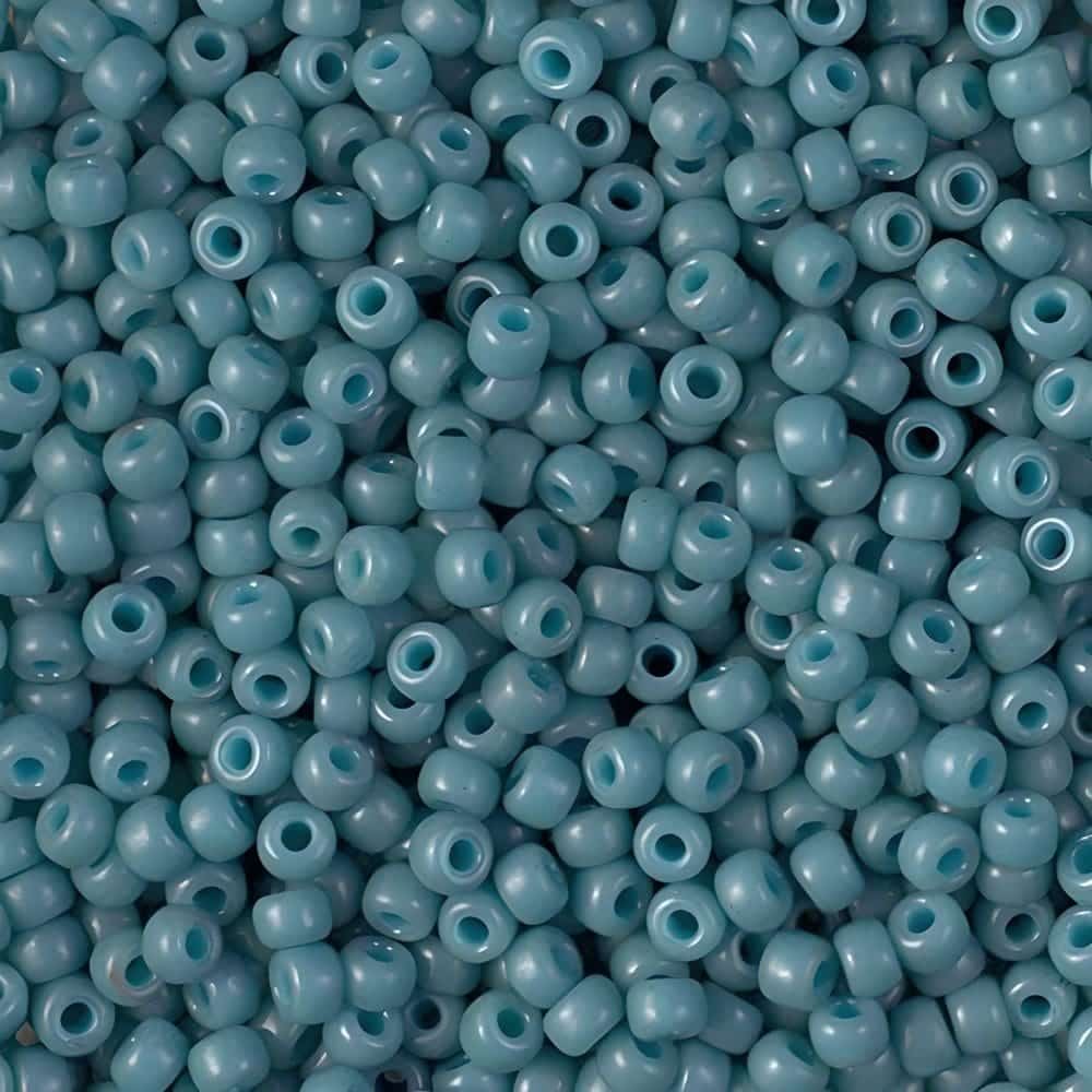 Miyuki Round Seed Beads Size 8/0 Fancy Frosted Opaque Shale 22GM