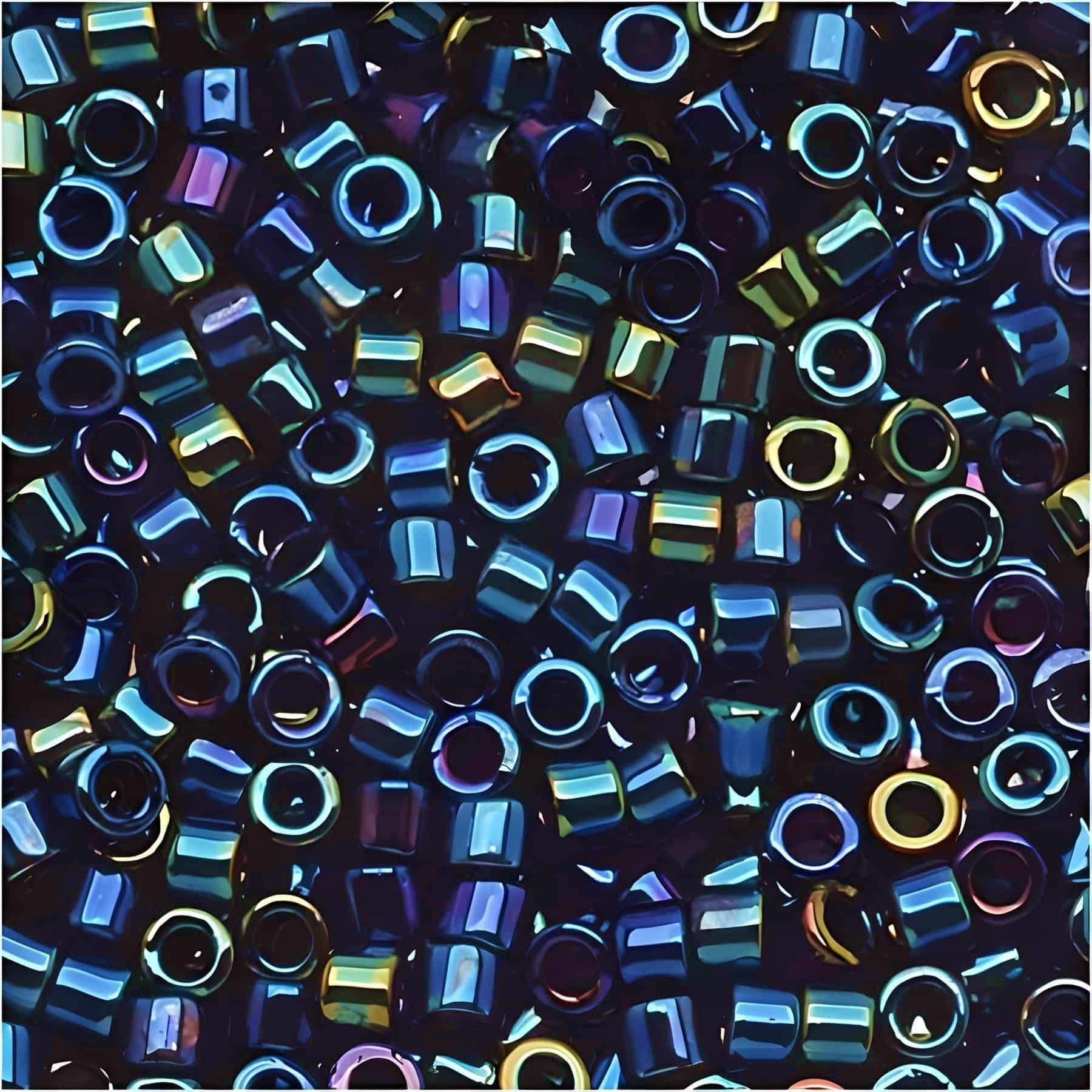 DB0002 Miyuki Delica Seed Beads 11/0 Blue Iris 7.2GM