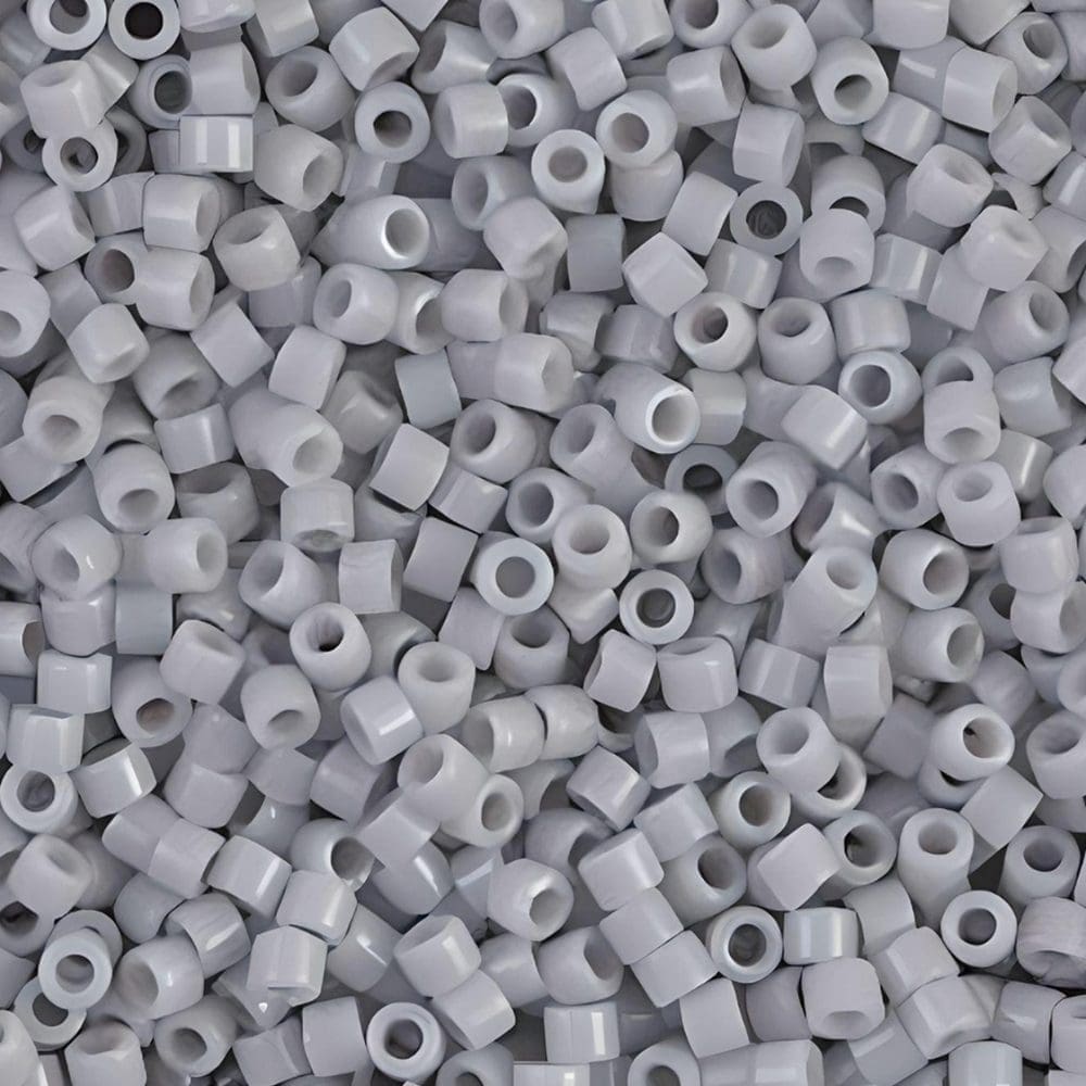 DB1139 Miyuki Delica Seed Beads 11/0 Opaque Ghost Gray 7.2GM