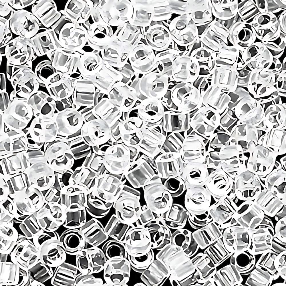DB141 Miyuki Delica Seed Beads 11/0 Transparent Crystal 7.2GM