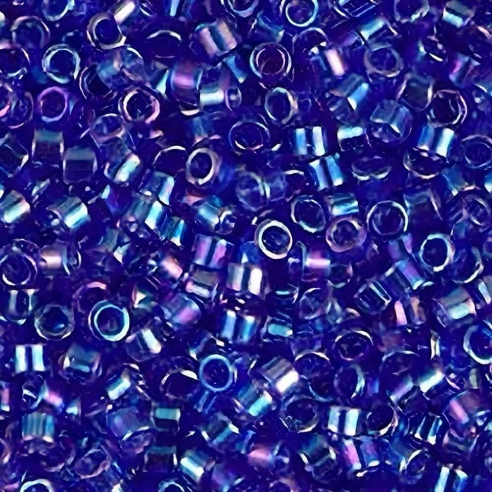 DB0178 Miyuki Delica Seed Beads 11/0 Transparent Sapphire AB 7GM