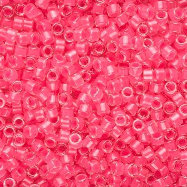 DB2035 Miyuki Delica Beads 11/0 Luminous Wild Strawberry 7.2GM