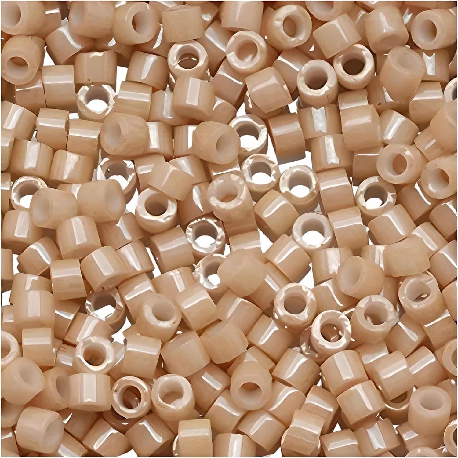 DB0208 Miyuki Delica Seed Beads Size 11/0 Opaque Tan 7GM