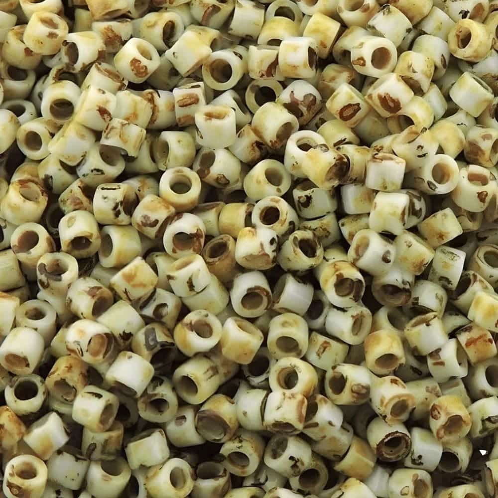 DB2262 Miyuki Delica Seed Beads 11/0 Picasso Canary Yellow Opaque
