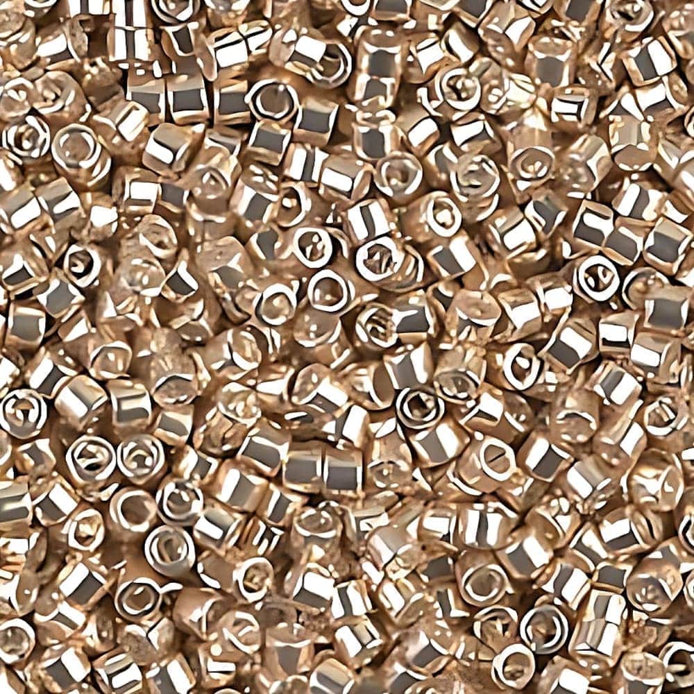 DB0433 Miyuki Delica Beads Size 11/0 Galvanized Champagne 7GM