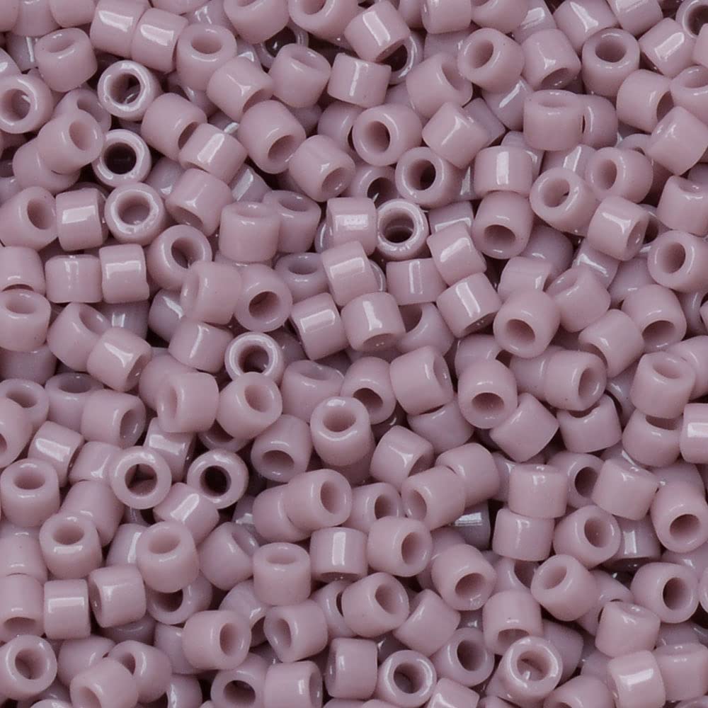 DB0728 Miyuki Delica Seed Beads 11/0 Opaque Lilac 7.2GM