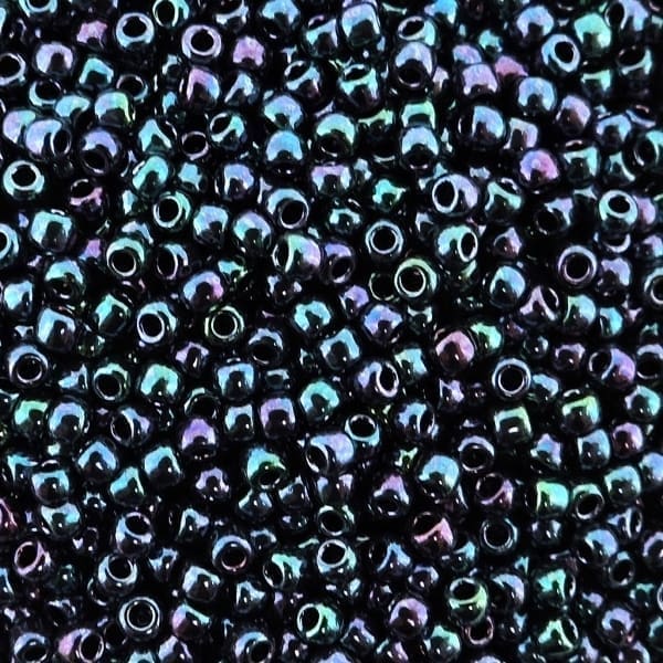 Toho Seed Beads Round Size 11/0 28GM Higher Metallic Dragonfly 11-505