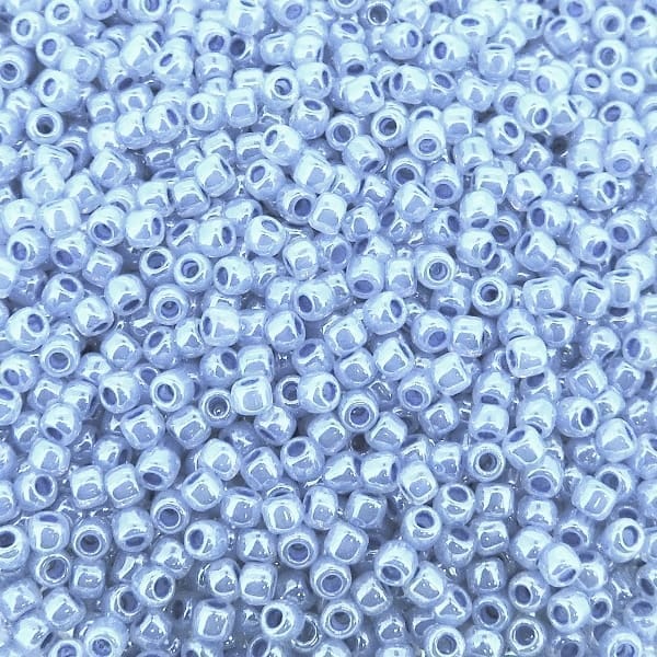 Toho Seed Beads Round Size 11/0 28GM Ceylon Virginia Bluebell