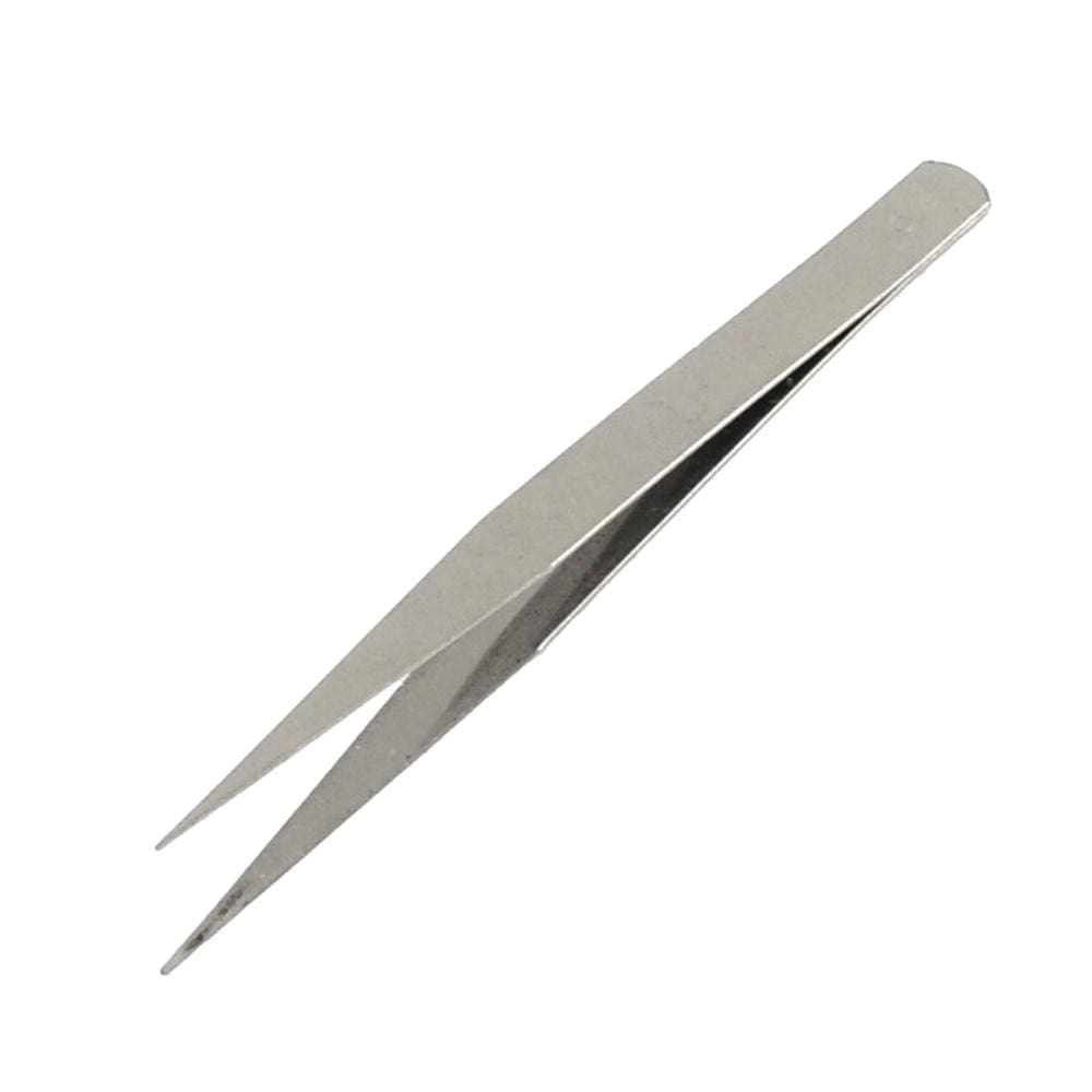 Fine Tip Needle Nose Tweezer – 5.2 Inch Economy Non-Serrated Tweezer