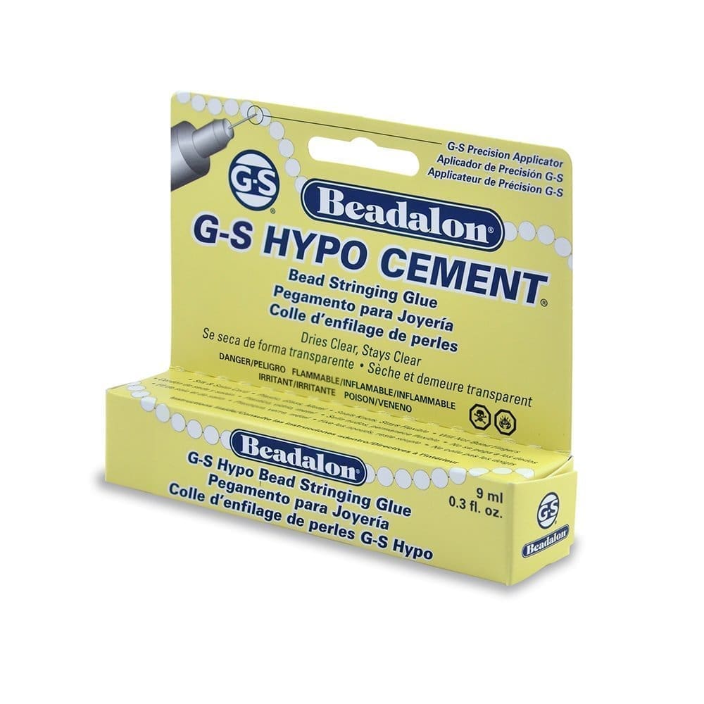 Beadalon G-S Hypo Cement Designer Bead Stringing Glue 9-ml