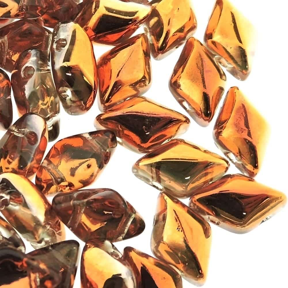 GemDuo Beads 2-Hole 8x5mm 10GM – Crystal Sunset