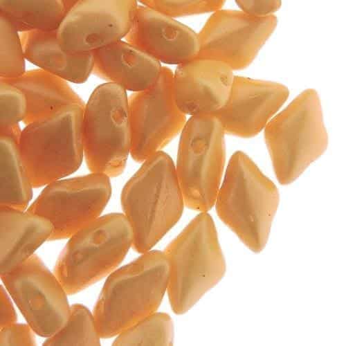 GemDuo Beads 2-Hole 8x5mm 10GM- Tutti Frutti Banana