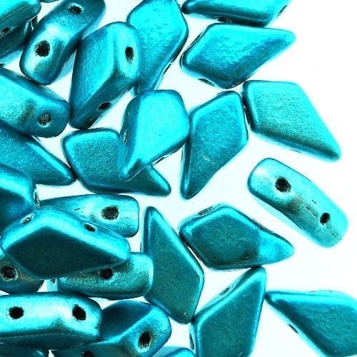 Kite Beads 2-Hole 9x5mm 9GM – Metalust Aqua