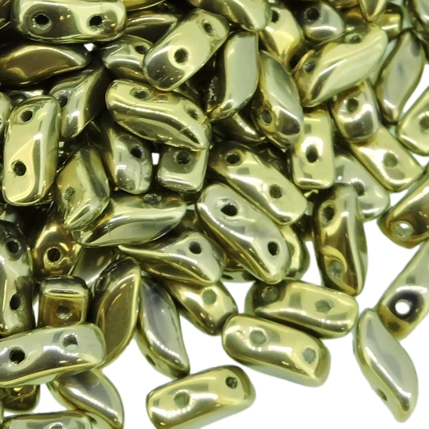 StormDuo Beads 3x7mm, Crystal Amber Full 12GM/100pcs
