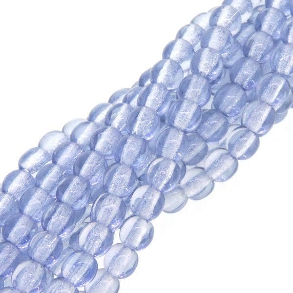 Czech Round Druk Beads 4mm – Country Blue 100pcs