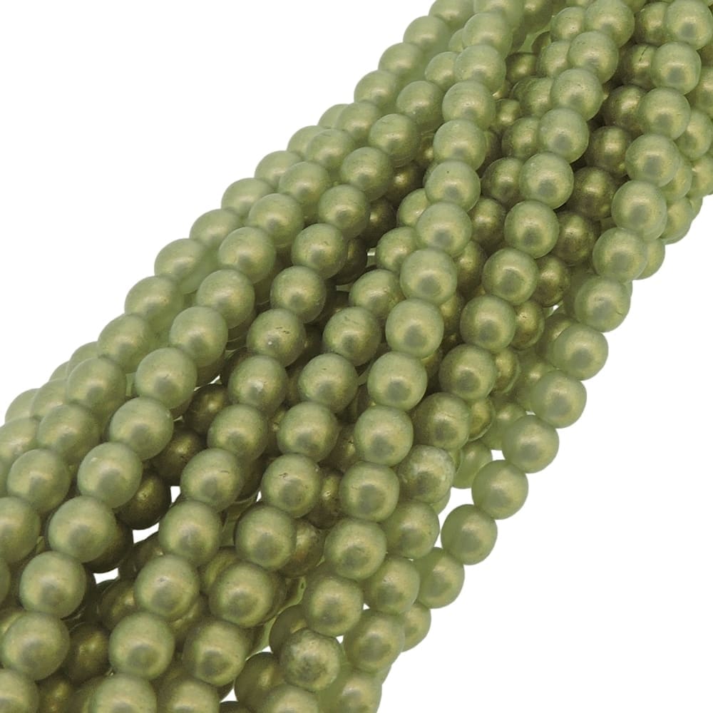 Czech Round Druk Beads 4mm – Sueded Gold Black Diamond 100pcs
