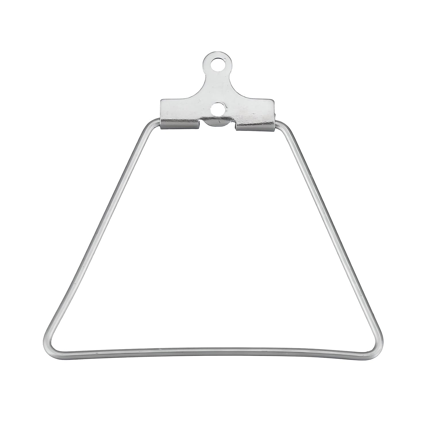 Stainless Steel Earring Hoop Geometrical Rings 28x26mm Silver 20pcs