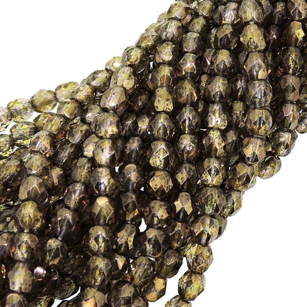 Fire Polished Faceted 4mm Round Beads 100pcs – Decora Cinnamon