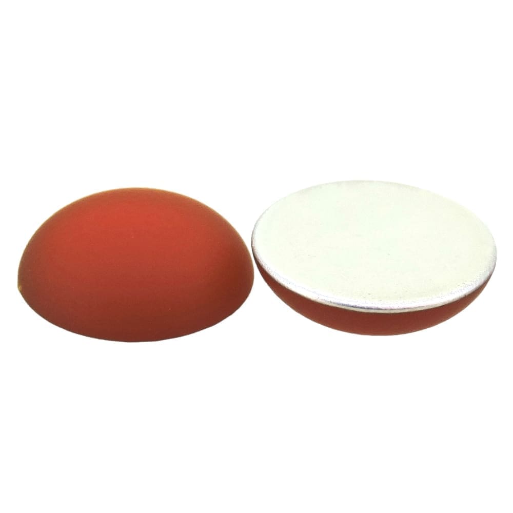 Lunasoft Lucite Cabochon 18mm Round Copper