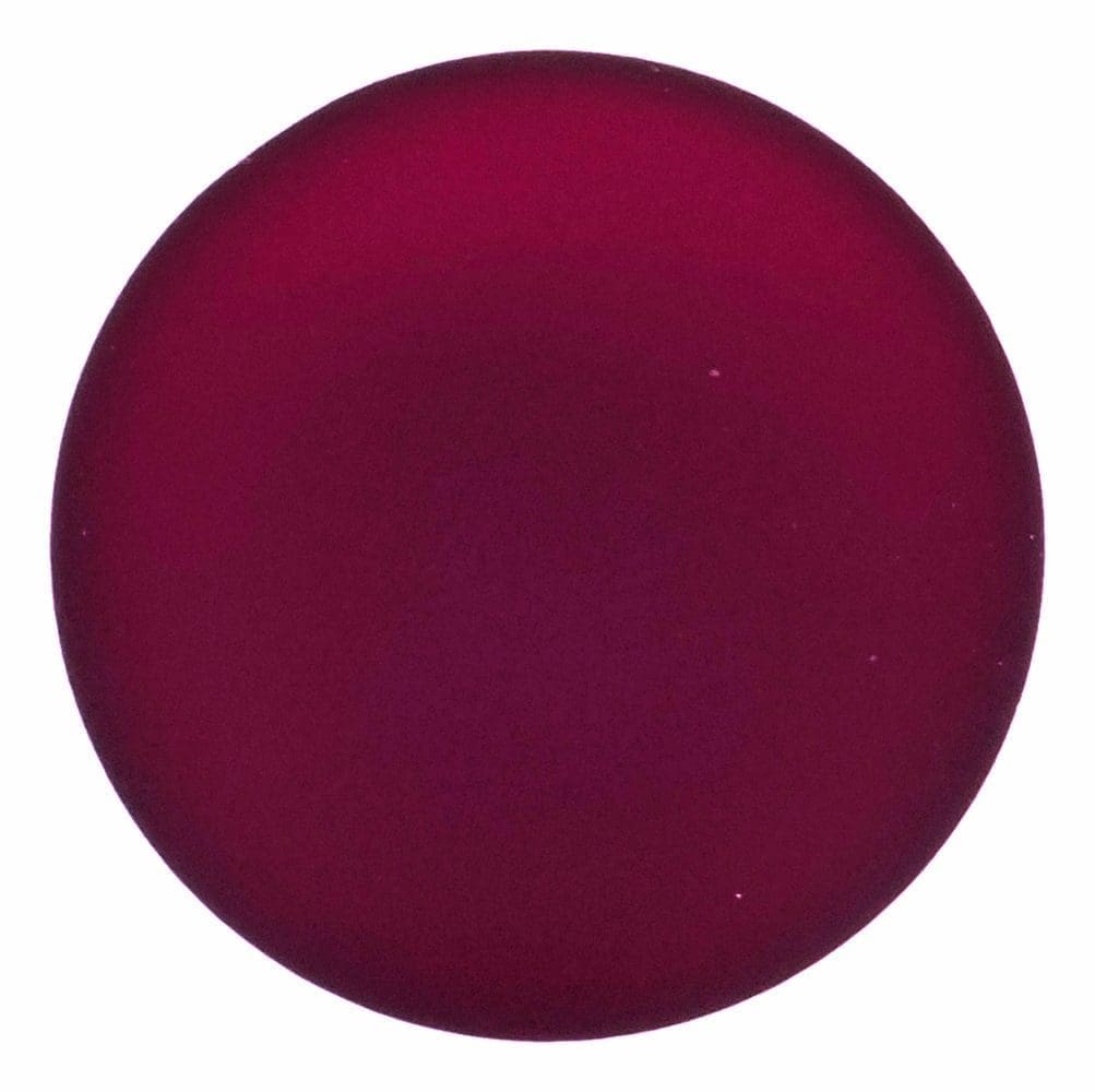 Lunasoft Lucite Cabochon 24mm Round Garnet / Ruby