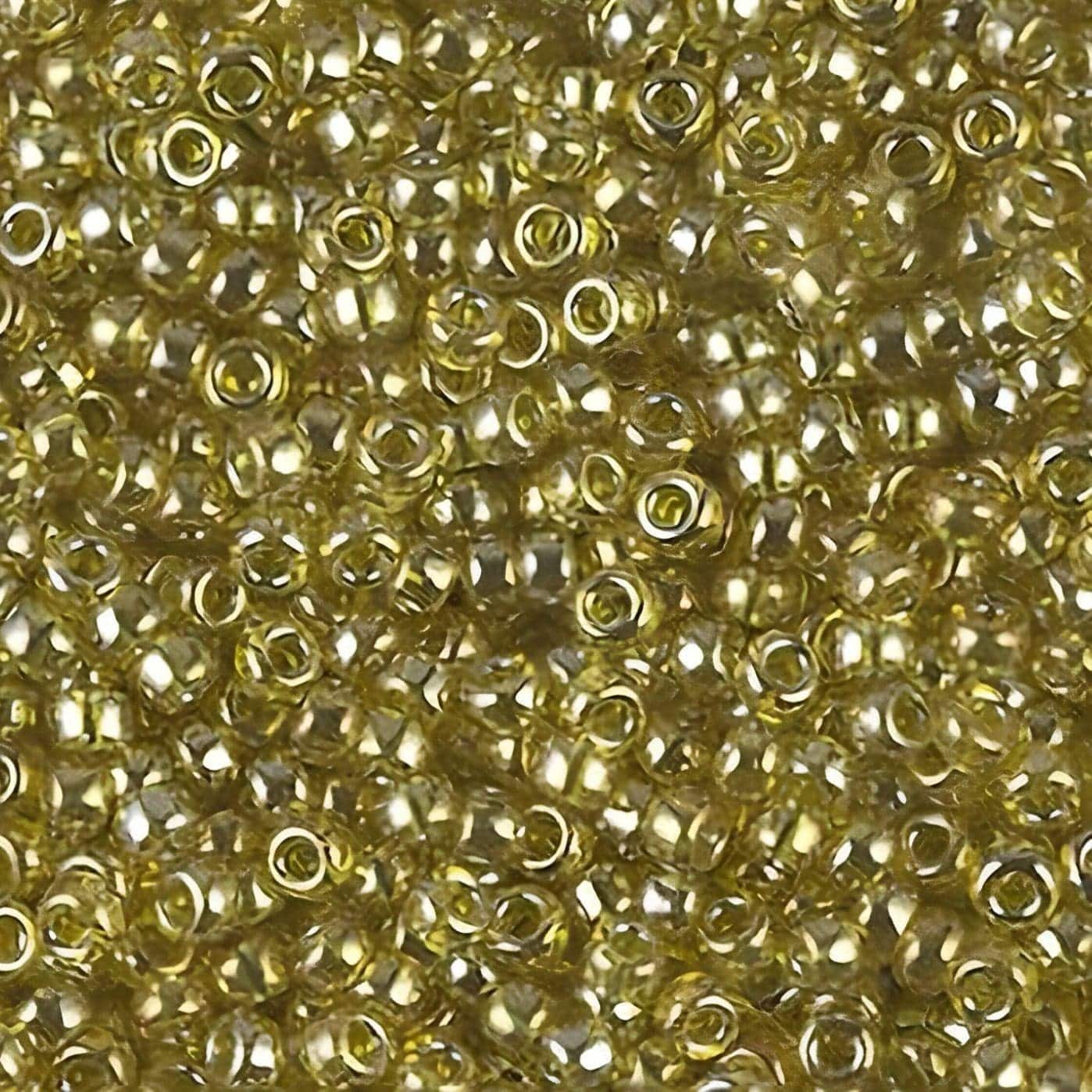 Miyuki Round Seed Beads Size 11/0 Golden Olive Luster 24GM