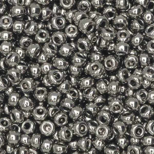 Miyuki Round Seed Beads Size 11/0 Nickel Plated 24GM