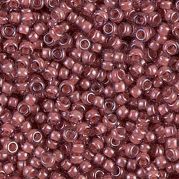 Miyuki Round Seed Beads Size 11/0 Lined Berry Luster 24GM