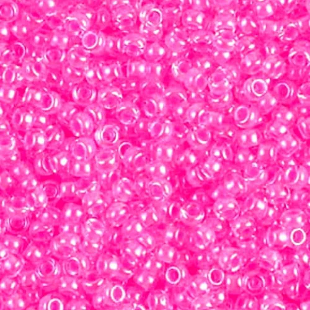 Miyuki Round Seed Beads Size 11/0 Luminous Strawberry 23.5GM