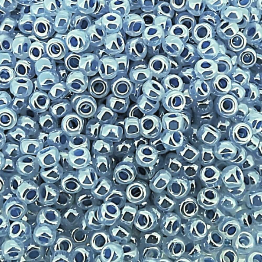 Miyuki Round Seed Beads Size 11/0 Dark Sky Blue Ceylon 24GM