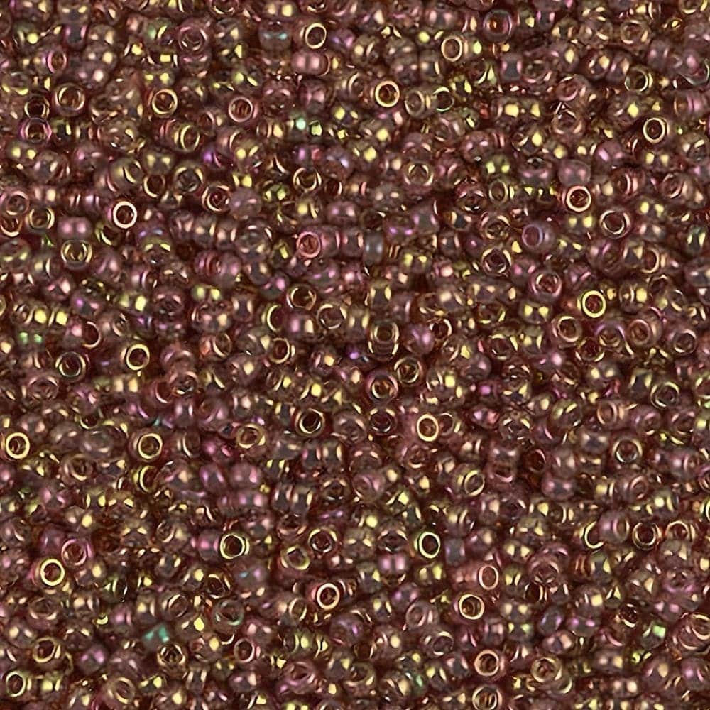 Miyuki Round Seed Beads 15/0 Rose Gold Luster 8.2GM