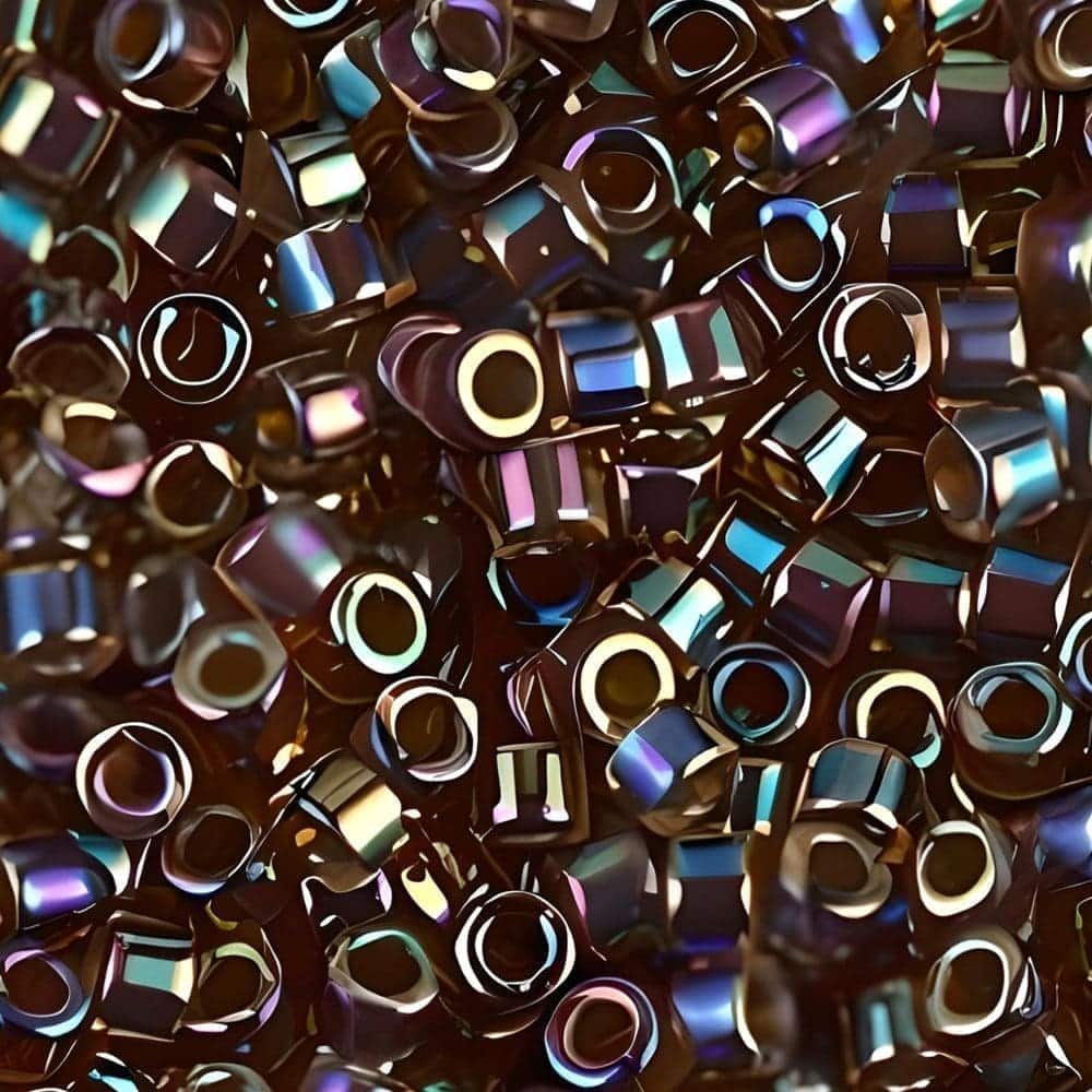 DB0087 Miyuki Delica Seed Beads 11/0 Rootbeer Amber 7.2GM