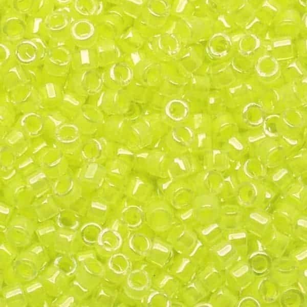 DB2031 Miyuki Delica Seed Beads Size 11/0 Luminous Limeaid 7.2GM