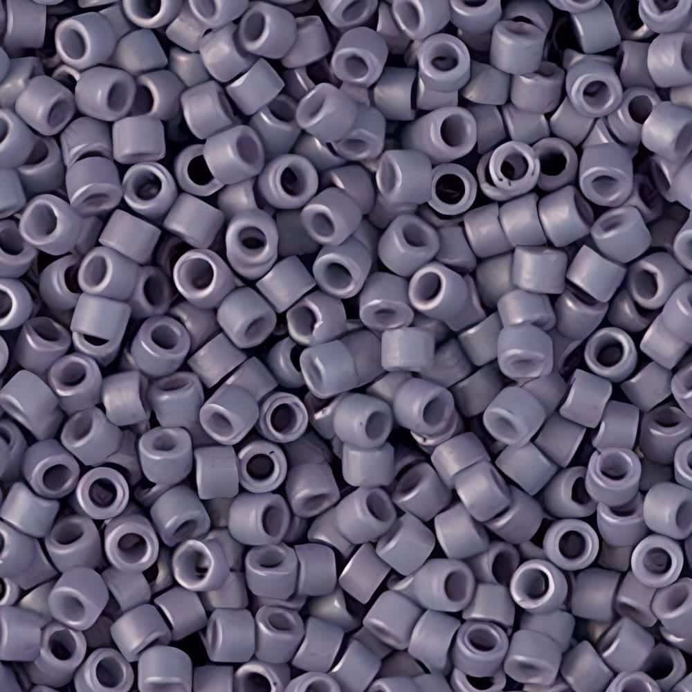 DB2292 Miyuki Delica Seed Beads 11/0 Frosted Opaque Glazed Grape 7.2GM