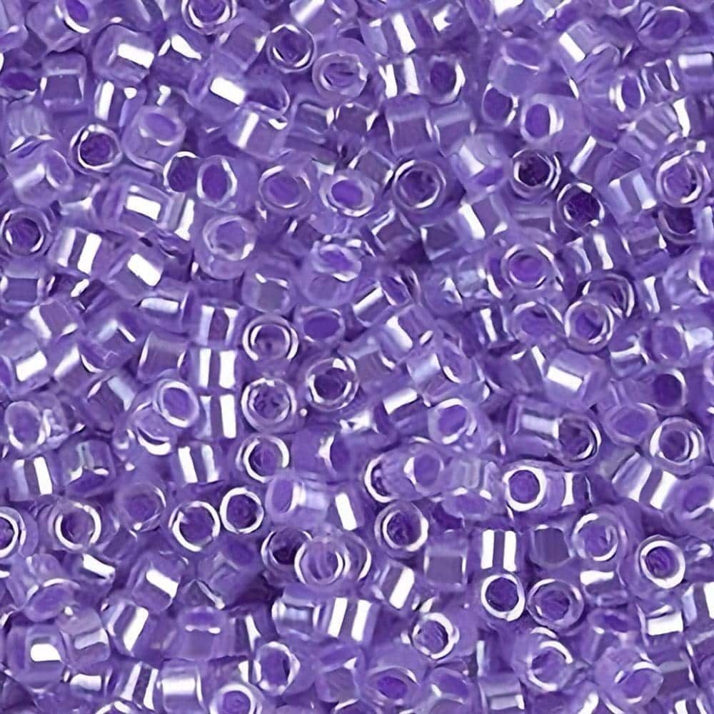DB0249 Miyuki Delica Beads Size 11/0 Light Purple Ceylon 7GM