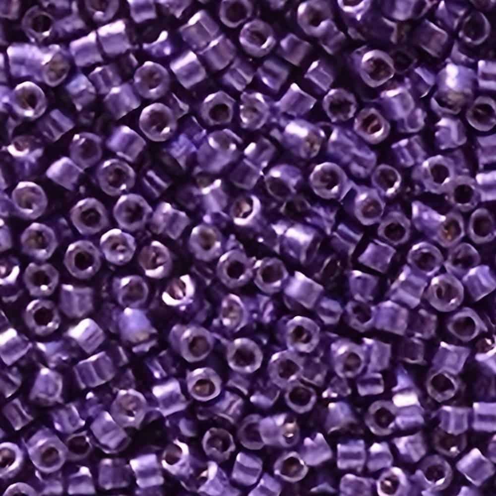 DB2510 Miyuki Delica Seed Beads 11/0 Duracoat Galvanized Lilac 7.2GM