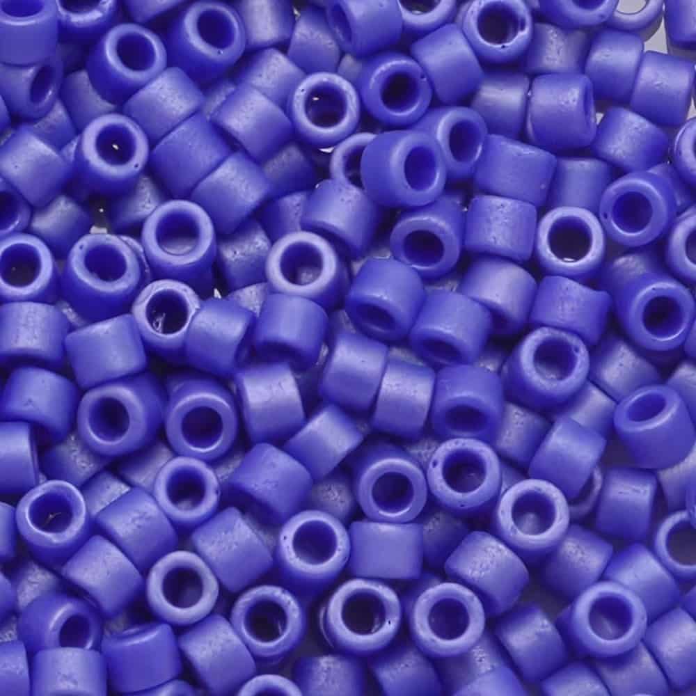 DB0361 Miyuki Delica Seed Beads Size 11/0 Matte Metallic Sapphire 7.2GM