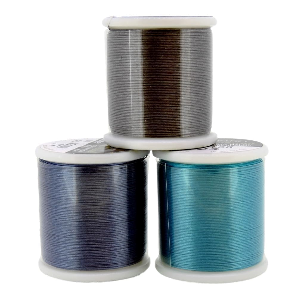 3 Pack – Miyuki Beading Thread Size B 50M ea Smoke, Turquoise, Dark Blue