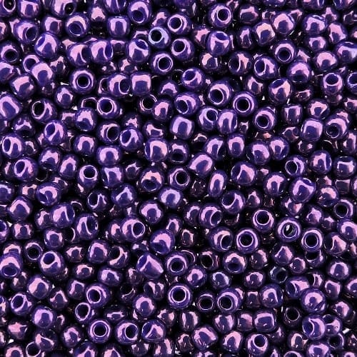 Toho Seed Beads Round Size 11/0 28GM Metallic Purple 11-461