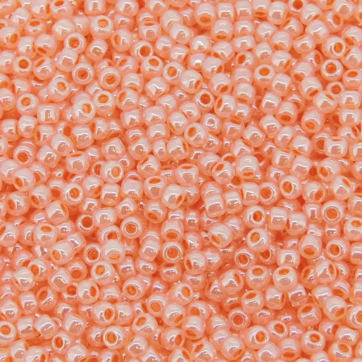 Toho Seed Beads Round Size 11/0 28GM Ceylon Peach Blush 11-905